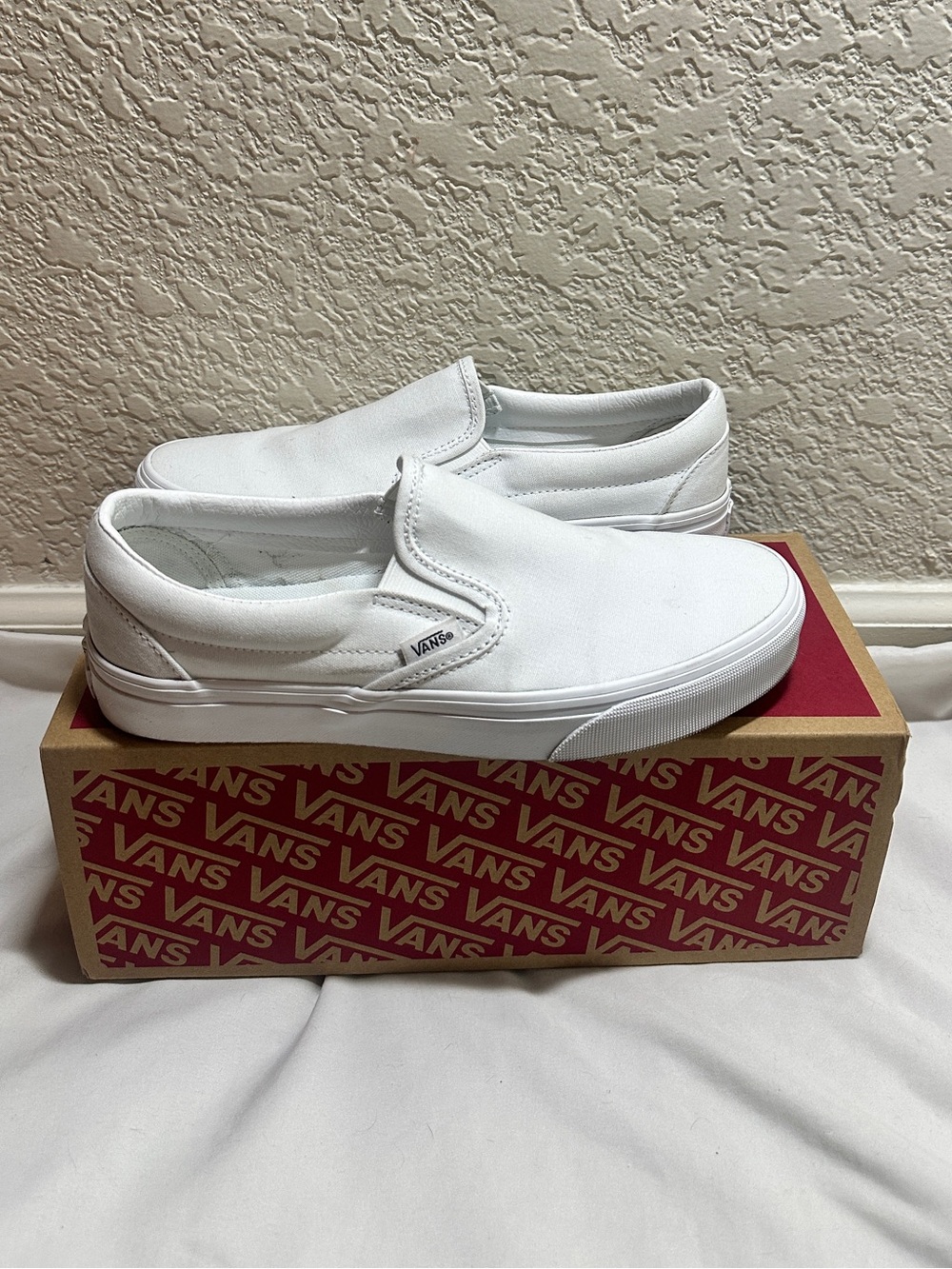 Vans True White Classic Slip-On Shoe